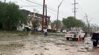 Update on Slidell tornado damage police urge residents to stay off roads [upl. by Moguel]