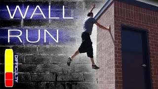 How To WALL RUN  Parkour Tutorial [upl. by Atenik]