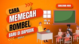 Cara Memecah atau Membagi Rombel Di Dapodik [upl. by Elleirol]