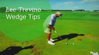 Lee Trevino GREATEST Wedge Play Tips [upl. by Hercules114]