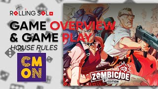 Zombicide 2nd Edition  House Rules  Game Overview amp Gameplay [upl. by Irpac]