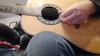 Ovation Model 1127 Glenn Campbell Sound Test [upl. by Adneram]