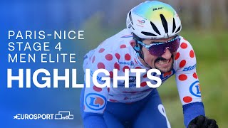 Mont Brouilly DELIVERED 👏  ParisNice 2024 Stage 4 Highlights  Eurosport Cycling [upl. by Yrellih]