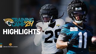 Jaguars Training Camp Highlights Day 5  Jacksonville Jaguars [upl. by Eyanaj585]