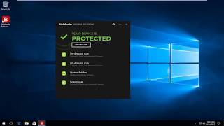 BitDefender Free Antivirus  How To Run An On AccessCustom Scam [upl. by Cherish755]