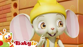 Mice Builders 🐭  Nursery Rhymes amp Songs For Kids🎵 BabyTV [upl. by Risay633]