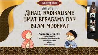 Presentasi kelompok 8 Jihad Radikalisme Umat Beragama dan Islam Moderat [upl. by Currie939]