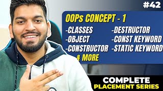 Lecture 42 OOPs Concepts in C  Part1 [upl. by Nap]