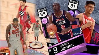 NBA 2K17 My Team  Pink Diamond MJ Goes Cold PS4 Pro 4K [upl. by Lyndsie]