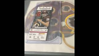 REDSKINS VS TENNESSEE Ticket  FEDEX FIELD  Sonny Jurgensen  football nfl redskins [upl. by Ruelu]