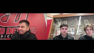 Steffen Siebert Interview 11222024 ahead of tomorrows NCAA game vs Washington amp Lee University [upl. by Uke]