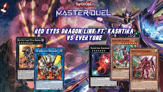 RedEyes Dragon Link ft Kashtira Duels Highlights [upl. by Tobie]