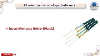 Inoculation Loop Holder Plastic  25 common microbiology plasticware laboratory microbiology [upl. by Odnalra]