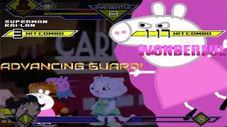 MUGEN Impetration 6 Team Superman VS Team Peppa Pig [upl. by Flanigan]