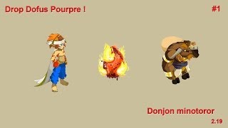 Drop Dofus Pourpre sur le Minotoror 219 3 [upl. by Manara]