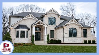 New Construction House Tour  Custom Home Plan Design by KLM Builders  Spring Grove IL [upl. by Eckhardt295]