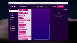 Easier Drag and Drop Arduino Coding — Code Kit 3 by EduKits [upl. by Abner409]