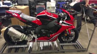 2017 Honda CBR 1000 RR  Unboxing [upl. by Reggy]