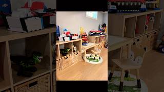 Organized basement for kids kidsplay ideas home organizer declutter organizedhome momlife [upl. by Alveta]