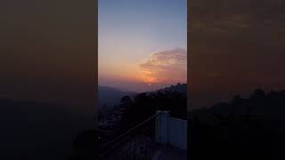 Ranikhet  sunrise view youtube travel youtubeshorts viralvideo viralshorts [upl. by Hamilah115]