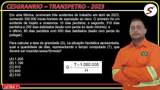 Questão da NBR 14280  Cesgranrio  Transpetro 2023 [upl. by Nita]