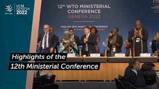 Highlights of the 12th WTO Ministerial Conference [upl. by Jacklyn]