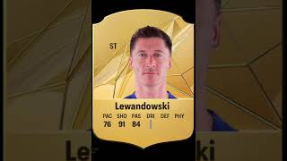 Lewandowski’s FC 25 card in my opinion fifa football barcelona fcbarcelona poland [upl. by Atiloj836]