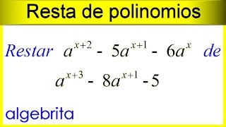 Resta de polinomios OMP 158 [upl. by Burg]