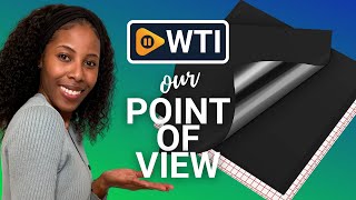 HTVRONT Black Permanent Vinyl  Our Point Of View [upl. by Ladnek970]