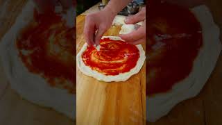 Homemade Margherita Pizza pizzaoven foodie asmrfood shorts pizza [upl. by Anairt]