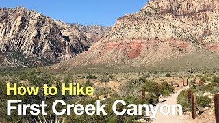 Hike First Creek Canyon Trail [upl. by Nixie]