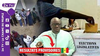 Edition Spéciale Législatives 2024 les résultats provisoires le décryptage de Ahmed AIDARA… [upl. by Aiouqahs496]