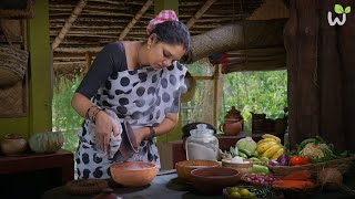 My healthy breakfast recipe  Very Soft Rice flour Breakfast Recipe with Coconut milk amp Banana [upl. by Rorke]