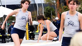 Utah State womens high jump sports highlights [upl. by Sihon652]