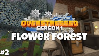 Overstressed SMP quotFlower Forestquot Episode 2 Create Mod SMP [upl. by Adnofal]