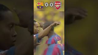 FC Barcelona vs Arsenal  2006 UCL FINAL ⚽ championsleague barcelona arsenal football [upl. by Tyre594]