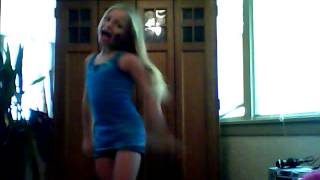 9 year old dancing to Brick Wall WaterFall [upl. by Lehplar]