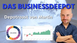 Das Businessdepot  Aktien Depotroast von Martin 2023 [upl. by Atniuq211]