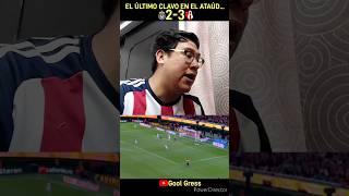 Reacción a Chivas 2 vs Atlas 3 futbol shorts short [upl. by Zacharia]