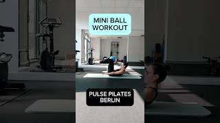 Mini ball pilates pilates stabilitytraining pilatesworkout [upl. by Payton]