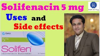 Solifenacin succinate 5 mg  Solifen tablet 5mg  Solifenacin succinate 5mg in urduhindi [upl. by Oinotnas]