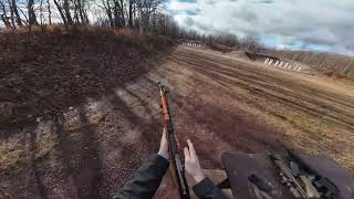 WWII Mosin M44 Carbine POV firing [upl. by Atilef332]