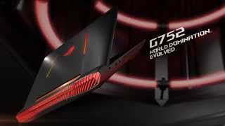 ASUS ROG G752 Gaming Laptop [upl. by Yelssew]