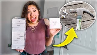 Smashing Sisters Airpods And Buying Her 100 New Ones [upl. by Melodie]