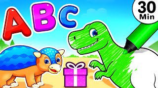 Dinosaurs For Kids  Dinosaur Song  Best Learning Videos For Toddlers  Educational Videos For Kids [upl. by Onivag]