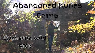 Abandoned Kunes Camp  Quehanna Wild Area [upl. by Hoehne]