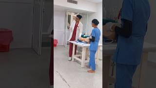 FEMALE CATHETERIZATION  FOLEYS CATHETERIZATION  SHORT  MEDICAL TRAINING  CMCH HOSPITAL [upl. by Kellyann150]