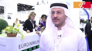 Arab Health TV 2016 Dr Mansour AlZarouni Chariman MEDLAB Congress [upl. by Penelope]