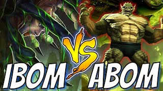 Immortal Abom vs OG Abomination  WHO IS BETTER [upl. by Illil616]