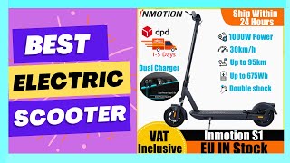 INMOTION S1 Smart Electric Scooter 1000W Max Power For Aldult Foldable Kickscooter [upl. by Rosdniw]